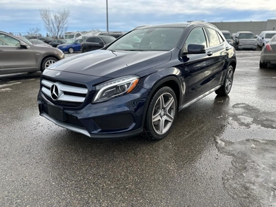 Used 2017 Mercedes-Benz GLA 250 4MATIC LEATHER SUNROOF BACKUP CAM $0 DOWN for Sale in Calgary, Alberta