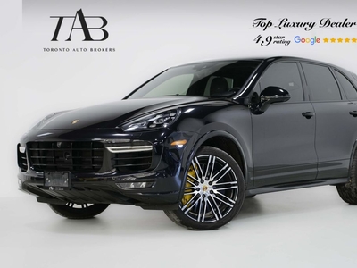 Used 2017 Porsche Cayenne TURBO S PREMIUM PLUS PKG 20 IN WHEELS for Sale in Vaughan, Ontario