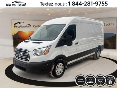 Used 2018 Ford Transit T-250 toit moyen V6*3.7L*CAMÉRA*BLUETOOTH*CRUISE* for Sale in Québec, Quebec
