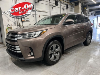 Used 2018 Toyota Highlander LIMITED AWD 7-PASS PANO ROOF COOLED LEATHER for Sale in Ottawa, Ontario