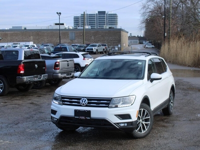 Used 2018 Volkswagen Tiguan COMFORTLINE PANOROOF 3 ROW SEAT 2 SETS TIRES for Sale in Mississauga, Ontario