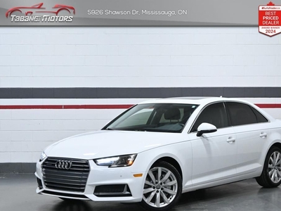 Used 2019 Audi A4 No Accident Sunroof Carplay Park Aid for Sale in Mississauga, Ontario