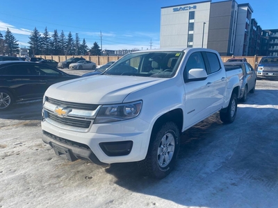Used 2019 Chevrolet Colorado Work Truck Crew Cab 4WD Short Box for Sale in Brandon, Manitoba