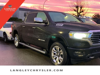 Used 2019 RAM 1500 Laramie Longhorn 12'' Screen Accident Free Low KM for Sale in Surrey, British Columbia