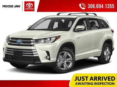 Used 2019 Toyota Highlander HYBRID Limited LOCAL TRADE IN WITH ONLY 48162 KMS HYBRID LIMITED PACKAGE for Sale in Moose Jaw, Saskatchewan