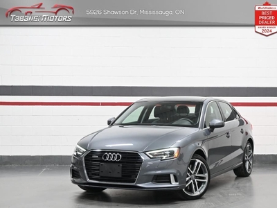 Used 2020 Audi A3 Sedan No Accident Sunroof Carplay Park Aid for Sale in Mississauga, Ontario