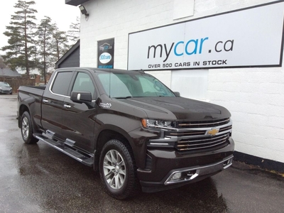 Used 2020 Chevrolet Silverado 1500 High Country $1500 FINANCE CREDIT!! INQUIRE IN STORE!! LOADED HIGHCOUNTRY!! ALLOYS. LEATHER. MOONROOF. HEATED SEA for Sale in North Bay, Ontario