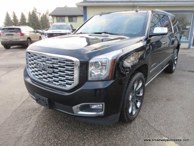 Used 2020 GMC Yukon XL ALL-WHEEL DRIVE DENALI-VERSION 7 PASSENGER 6.2L - V8.. CAPTAINS.. 3RD ROW.. NAVIGATION.. DVD PLAYER.. POWER SUNROOF.. LEATHER.. HEATED SEATS & WHEEL.. for Sale in Bradford, Ontario