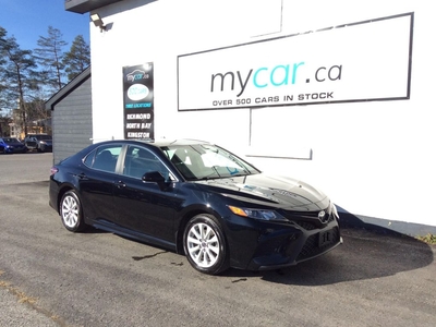 Used 2020 Toyota Camry $1000 FINANCE CREDIT!! INQUIRE IN STORE!! MIDNIGHT BLACK!! LEATHER. ALLOYS. HEATED SEATS. PWR SEATS. for Sale in North Bay, Ontario