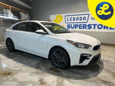 Used 2021 Kia Forte EX+ * Navigation * Power Sunroof * Android Auto/Apple CarPlay * Blind Spot Warning Alert System * Rear View Camera * Leather Steering Wheel * Heated S for Sale in Cambridge, Ontario