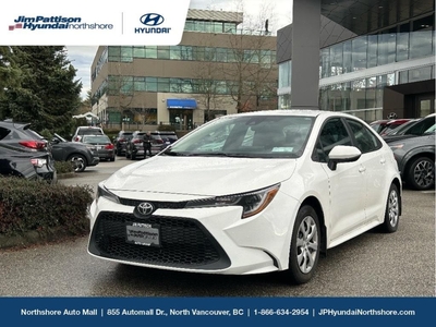 Used 2021 Toyota Corolla for Sale in North Vancouver, British Columbia