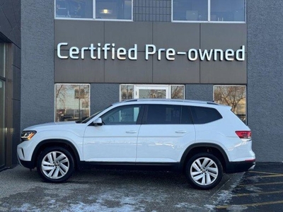 Used 2021 Volkswagen Atlas HIGHLINE w/ AWD / LEATHER / PANO ROOF / LOW KMS for Sale in Calgary, Alberta