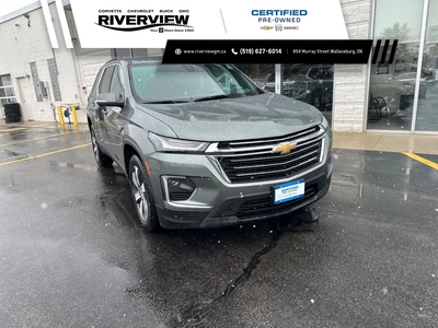 Used 2022 Chevrolet Traverse LT True North NO ACCIDENTS HEATED SEATS LEATHER THIRD ROW SEATING TRAILERING PACKAGE for Sale in Wallaceburg, Ontario