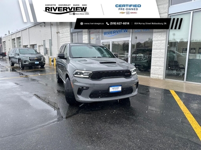 Used 2022 Dodge Durango R/T NO ACCIDENTS HEATED & COOLED SEATS REAR VIEW CAMERA SUNROOF LEATHER for Sale in Wallaceburg, Ontario