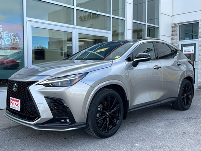 Used 2022 Lexus NX 350 F SPORT 2-ONLY 22,631 KMS! for Sale in Cobourg, Ontario