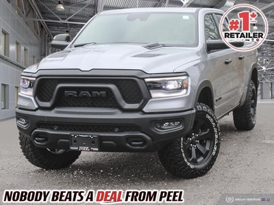 Used 2023 RAM 1500 Rebel NIGHT EDITION RAMBOX LOADED TOW PKG for Sale in Mississauga, Ontario