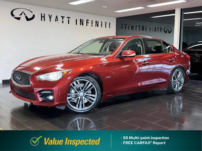 2015 INFINITI Q50 Hybrid Sport and Deluxe Tech Package