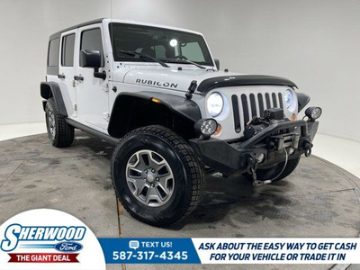 2018 Jeep Wrangler Unlimited Rubicon 4X4- $0 Down $184 Weekly