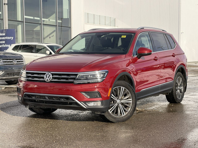 2018 Volkswagen Tiguan Highline Bluetooth, Heated Seats and Stee