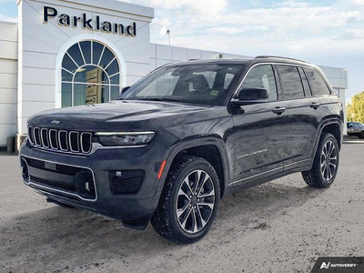 2023 Jeep Grand Cherokee Overland | Leather | Moonroof | Low KM