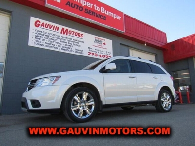 Used 2012 Dodge Journey AWD Loaded Leather Nav DVD 3rd Row Seat for Sale in Swift Current, Saskatchewan