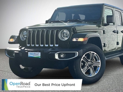 Used 2021 Jeep Wrangler Unlimited Sahara for Sale in Abbotsford, British Columbia