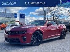 2015 CHEVROLET CAMARO *ZL1*MINT*LOWKMS*CONV*6SPD*SUPERCHARGED*LOADED*