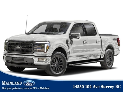New 2024 Ford F-150 Lariat 502A 3.5L V6, MOONROOF, TOW / HAUL PACKAGE, FX4 for Sale in Surrey, British Columbia