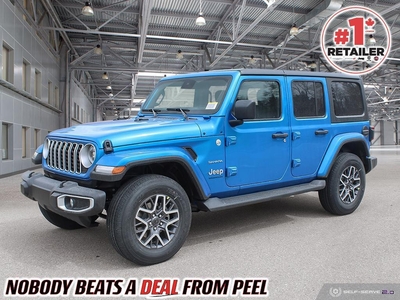 New 2024 Jeep Wrangler Sahara 4 Door 4x4 for Sale in Mississauga, Ontario
