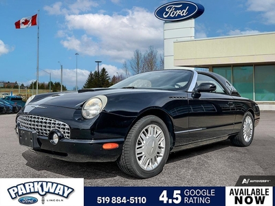 Used 2002 Ford Thunderbird Standard HARD TOP LEATHER V8 ENGINE for Sale in Waterloo, Ontario