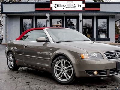 Used 2004 Audi A4 2004 2dr Cabriolet 1.8T CVT for Sale in Ancaster, Ontario