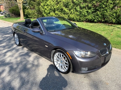 Used 2008 BMW 3 Series CONVERTIBLE-CABRIOLET-RARE 6 SPEED MANUAL TRANS. for Sale in Toronto, Ontario