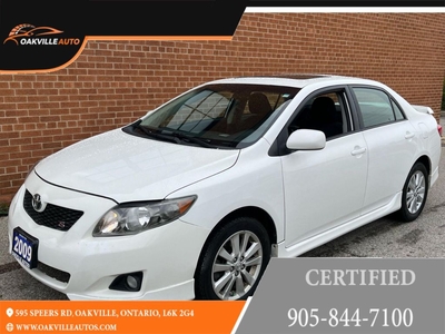 Used 2009 Toyota Corolla 4dr Sdn Auto S for Sale in Oakville, Ontario