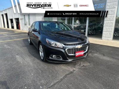 Used 2014 Chevrolet Malibu 2LZ HEATED SEATS LEATHER BLUETOOTH REAR VIEW CAMERA for Sale in Wallaceburg, Ontario