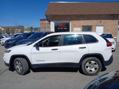 Used 2014 Jeep Cherokee 4WD 4Dr Sport for Sale in Oshawa, Ontario