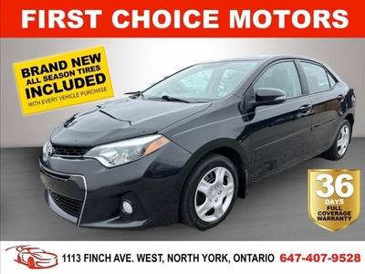 Used 2015 Toyota Corolla S ~AUTOMATIC, FULLY CERTIFIED WITH WARRANTY!!!~ for Sale in North York, Ontario