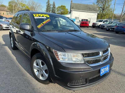 Used 2016 Dodge Journey SE Plus, 7 Passengers, Rear Heat/Air, for Sale in Kitchener, Ontario