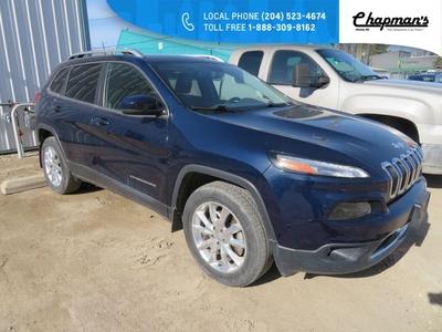 Used 2016 Jeep Cherokee Limited Heated/Ventilated Front Seats, Heated Steering Wheel, Power Liftgate for Sale in Killarney, Manitoba