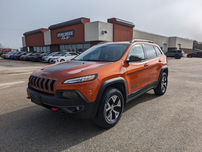Used 2016 Jeep Cherokee Trailhawk for Sale in Steinbach, Manitoba