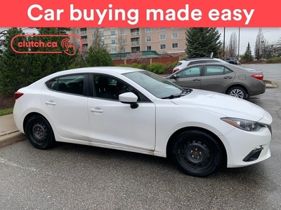 Used 2016 Mazda MAZDA3 GS w/ Rearview Cam, Bluetooth, Heated Front Seats for Sale in Toronto, Ontario
