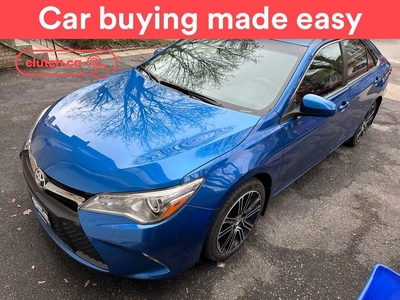 Used 2016 Toyota Camry SE Special Edition w/ Rearview Cam, Bluetooth, A/C for Sale in Toronto, Ontario