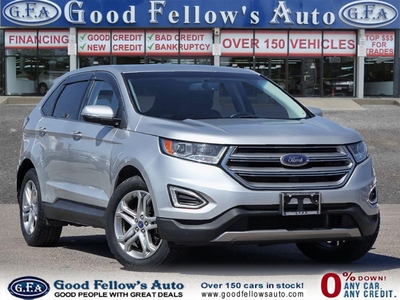 Used 2017 Ford Edge TITANIUM MODEL, AWD, LEATHER SEATS, POWER SEATS, H for Sale in Toronto, Ontario