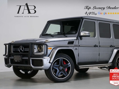 Used 2017 Mercedes-Benz G-Class G 63 AMG V8 BRUSH GUARD 20 IN WHEELS for Sale in Vaughan, Ontario