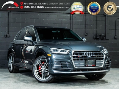 Used 2018 Audi SQ5 Progressiv/PANO/360 CAM/ NAV/ PARK AID/NO ACCIDENT for Sale in Vaughan, Ontario