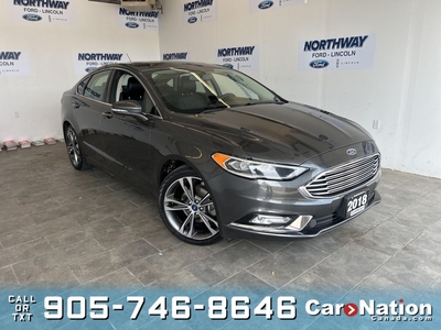 Used 2018 Ford Fusion TITANIUM AWD LEATHER TOUCHSCREEN SUNROOF for Sale in Brantford, Ontario