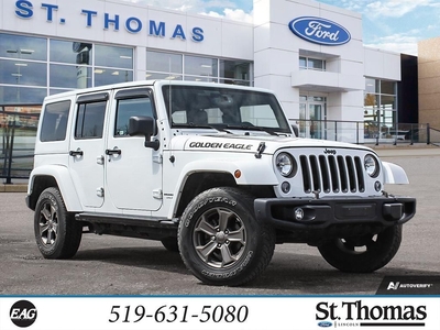 Used 2018 Jeep Wrangler JK Unlimited Sport 4WD Cloth Seets, Dual Tops, Power Group, Air Conditioning for Sale in St Thomas, Ontario