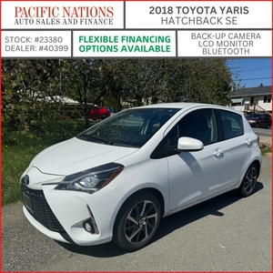 Used 2018 Toyota Yaris HATCHBACK SE for Sale in Campbell River, British Columbia