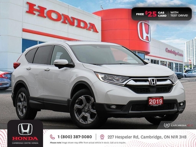 Used 2019 Honda CR-V EX HEATED SEATS REARVIEW CAMERA APPLE CARPLAY™/ANDROID AUTO™ for Sale in Cambridge, Ontario