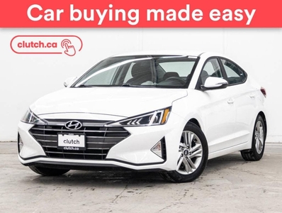 Used 2019 Hyundai Elantra Preferred w/ Apple CarPlay & Android Auto, A/C, Rearview Cam for Sale in Toronto, Ontario