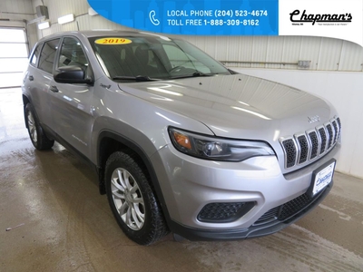 Used 2019 Jeep Cherokee Sport 2 Sets of Tires/Rims, Heated Steering Wheel, Remote Start for Sale in Killarney, Manitoba